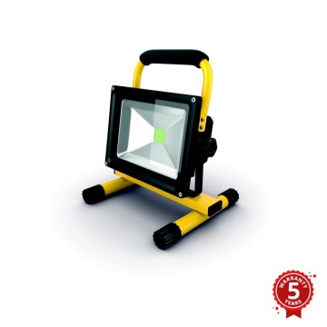 APLED - LED Projektør AKU LED/20W/230V IP65 6000K 2200 mAh