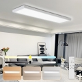 Brilagi - LED-dæmpbar loftlampe til badeværelset FRAME SMART LED/50W/230V 120x30 cm 3000-6000K IP44 hvid + fjernbetjening