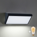 Brilagi - LED dæmpbar udendørs væglampe TRIANGLE 1xE27/6W/230V 2700-6500K IP65 sort