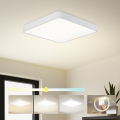 Brilagi - LED-loftlampe POOL SQUARE LED/36W/230V 3000/4500/6000K 40x40 cm hvid