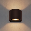Brilagi - LED udendørs vægarmatur RONDO LED/6W/230V brun IP54