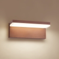 Brilagi - LED udendørs væglampe TESSI LED/10W/230V brun IP54