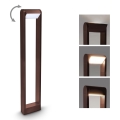 Brilagi - LED udendørslampe CROTONE LED/7W/230V, brun, IP54, 80 cm