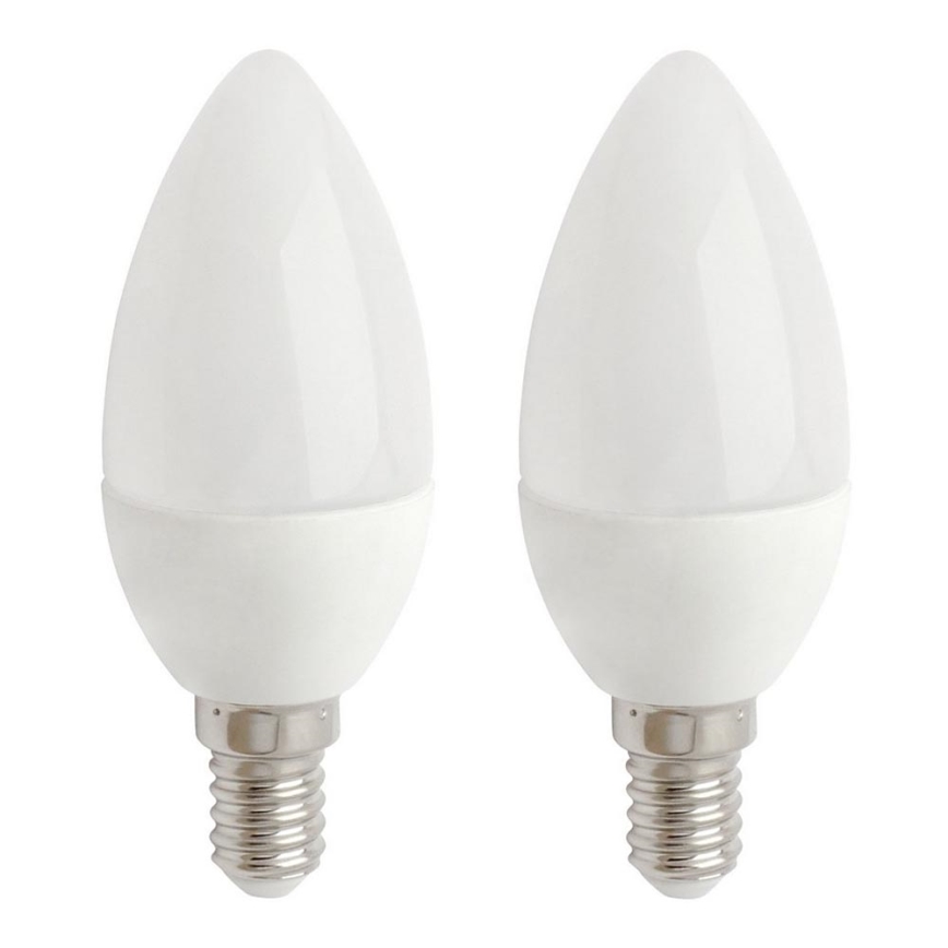 2x LED-pære E14/5,5W/230V 2700K- Attralux