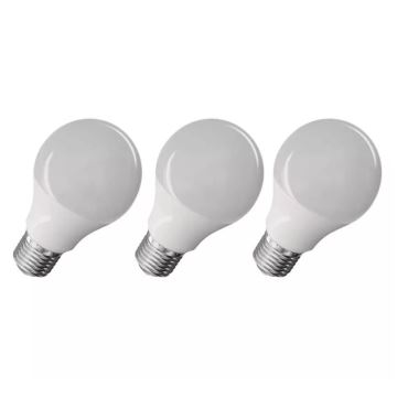 3x LED-pære A60 E27/7,2W/230V 2700K CRI 94 Ra