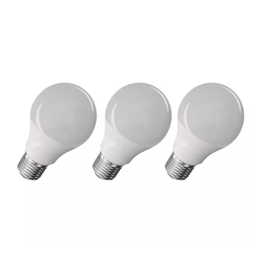 3x LED-pære A60 E27/7,2W/230V 2700K CRI 94 Ra