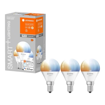 3x LED-pære dæmpbar SMART+ E14/5W/230V 2700K-6500K Wi-Fi - Ledvance