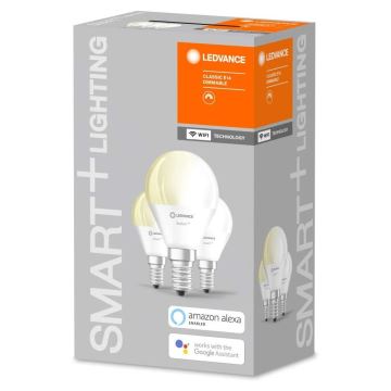 3x LED-pære dæmpbar SMART+ E14/5W/230V 2700K Wi-Fi - Ledvance