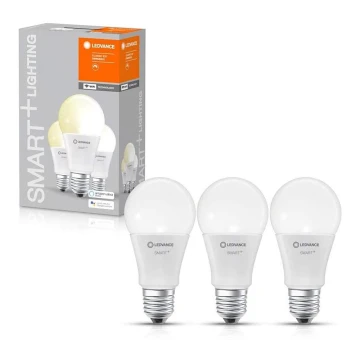 3x LED-pære dæmpbar SMART+ E27/9W/230V 2700K Wi-Fi - Ledvance