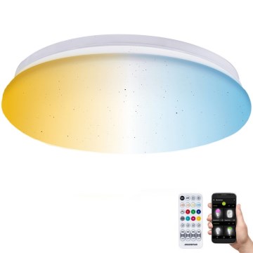 Aigostar - LED loftlampe til badeværelse LED/18W/230V 3000-65000K IP44 + fjernbetjening