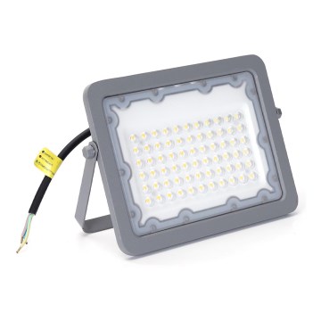 Aigostar - LED projektør LED/50W/230V grå 4000K IP65