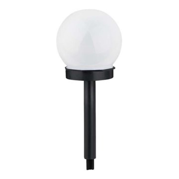 Aigostar - LED solcellelampe LED/0,006W/1,2V 33 cm sort 6500K IP44