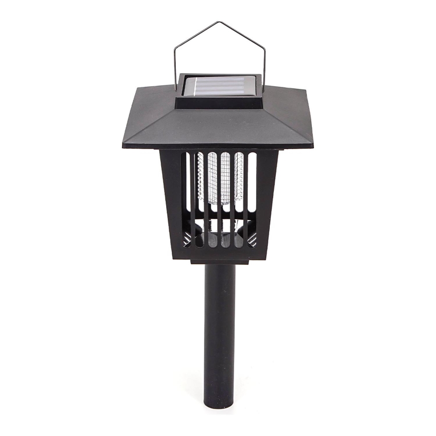 Aigostar - LED solcellelampe med insektfælde LED/0,03W/1,2V 55,2 cm sort 6500K IP44