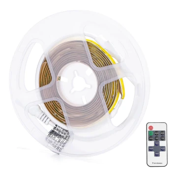 Aigostar - LED strip dæmpbar 2 m LED/18W/24/230V 6500K + fjernbetjening