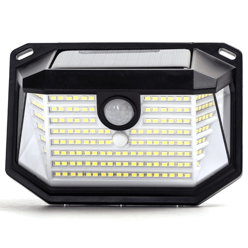 Aigostar - Soldrevet LED væglampe med sensor LED/0,8W/5,5V 6500K IP65