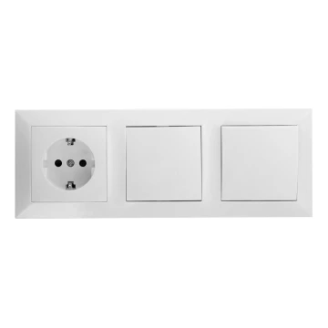 Aigostar - SÆT 2x Home switch med en kontakt 1x16A/250V