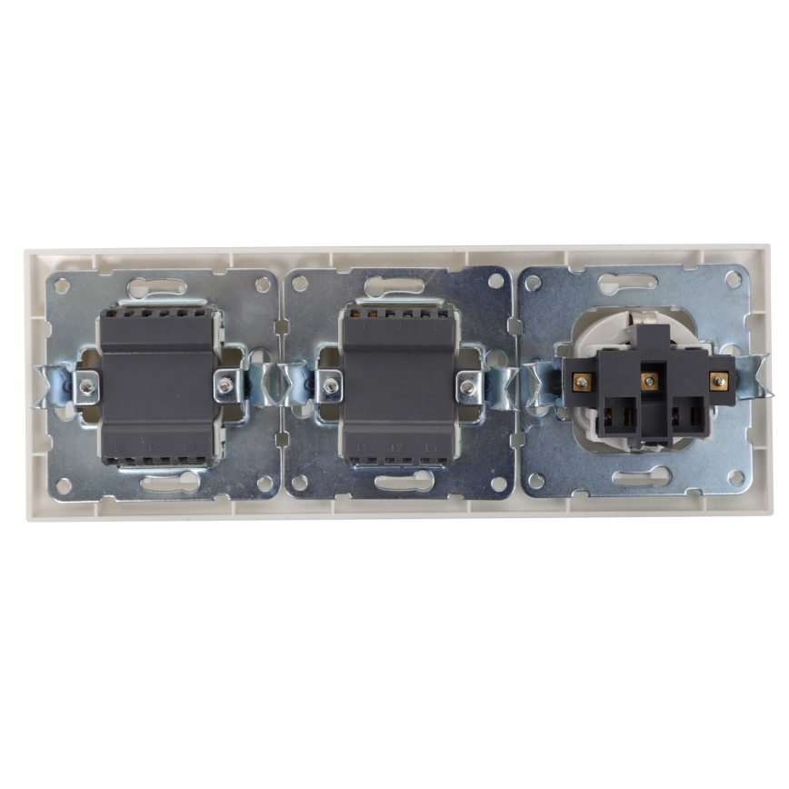 Aigostar - SÆT 2x Home switch med en kontakt 1x16A/250V