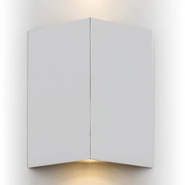 Argon 0917 - Væglampe SKIATOS 2xGU10/5W/230V sølvfarvet
