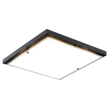 Argon 7180 - Loftlampe CARLSON 2xE27/15W/230V 29x29 cm sort