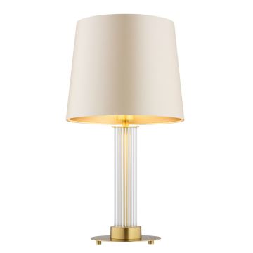 Argon 8541 - Bordlampe HAMPTON 1xE27/15W/230V 57 cm beige