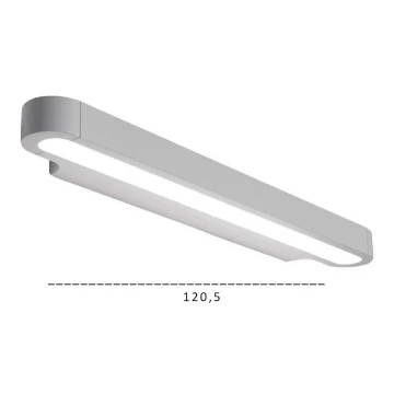 Artemide AR 1917010A - LED væglampe TALO 120 1xLED/51W/230V