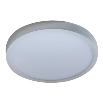 Azzardo AZ4238 - LED loftlampe MALTA LED/18W/230V diam. 22,5 cm hvid