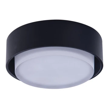 Azzardo AZ4389 - LED indbygningslampe til badeværelse KASTORIA LED/7W/230V IP44 sort