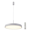 Azzardo AZ5087 - LED pendel dæmpbar MARCELLO LED/30W/230V hvid + fjernbetjening