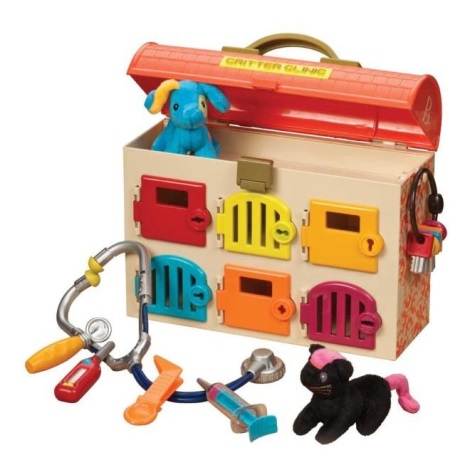 B-Toys - Dyrlægekasse Critter Clinic