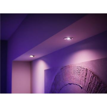 Basissæt Philips Hue WHITE AND COLOR AMBIANCE 3xGU10/4,2W/230V 2000-6500K + tilslutningsenhed