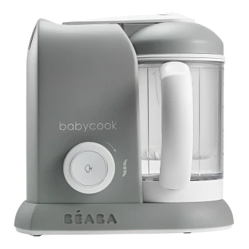 Beaba - Dampkoger med blender BABYCOOK grå