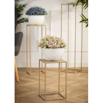 Blomsterkrukke 40x24 cm beige