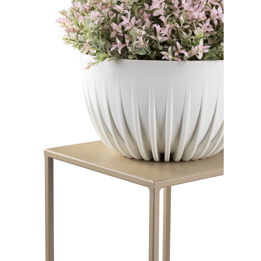 Blomsterkrukke 40x24 cm beige