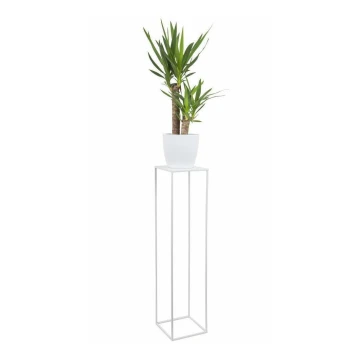 Blomsterstativ 100x24 cm hvid