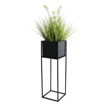 Blomsterstativ 70x24 cm sort