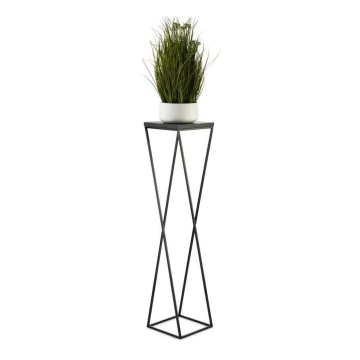 Blomsterstativ LOFT 100x24 cm sort