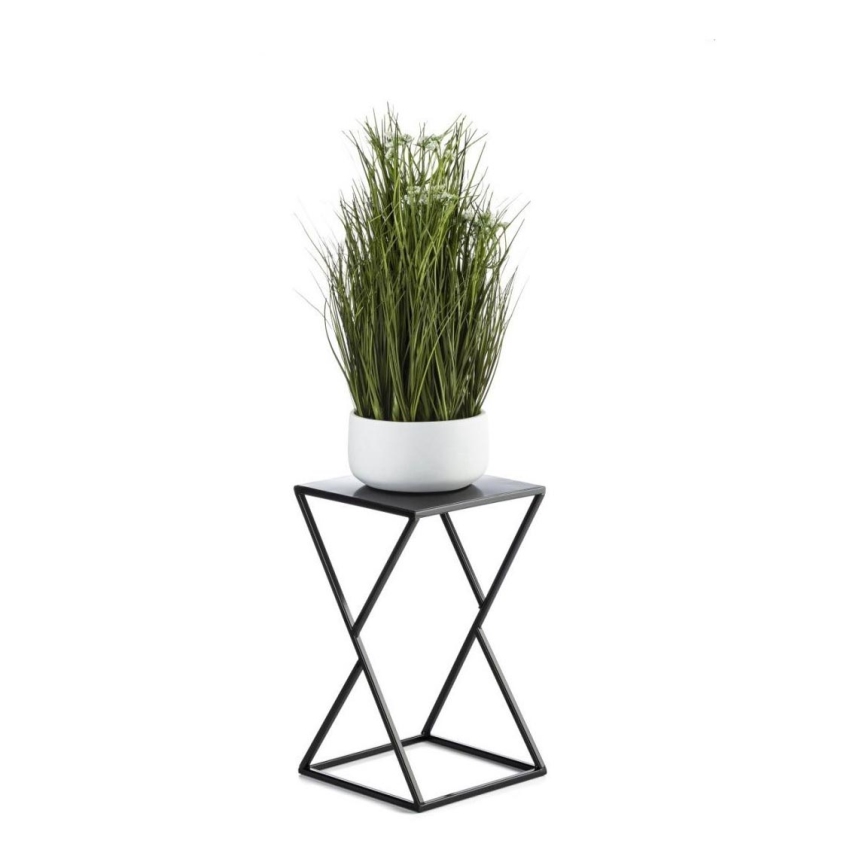 Blomsterstativ LOFT 40x23,5 cm sort