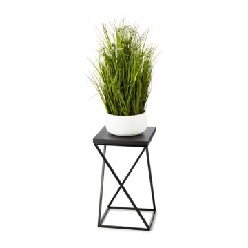 Blomsterstativ LOFT 40x24 cm sort