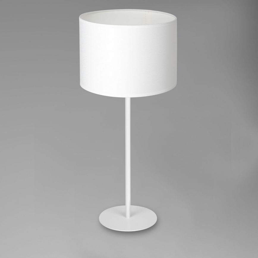 Bordlampe ARDEN 1xE27/60W/230V diameter 25 cm hvid