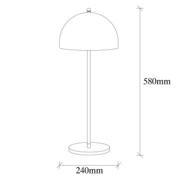 Bordlampe CAN 2xE14/40W/230V