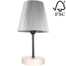 Bordlampe MILA 1xE14/25W/230V birch – FSC certificeret