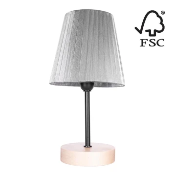 Bordlampe MILA 1xE14/25W/230V birch – FSC certificeret