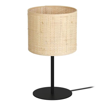 Bordlampe RATTAN 1xE27/60W/230V diameter 18 cm Rattan