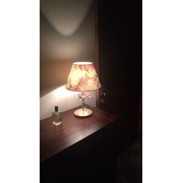 Bordlampe ROMANCE 1xE27/60W/230V 44 cm
