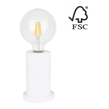 Bordlampe TASSE 1xE27/25W/230V bøg - FSC-certificeret