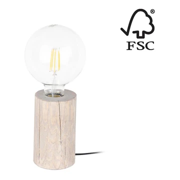 Bordlampe TRABO 1xE27/25W/230V - FSC-certificeret