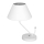 Bordlampe VICTORIA 1xE27/60W/230V hvid