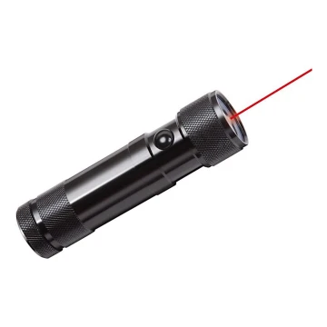 Brennenstuhl - LED lommelygte laserpointer LED/3xAAA