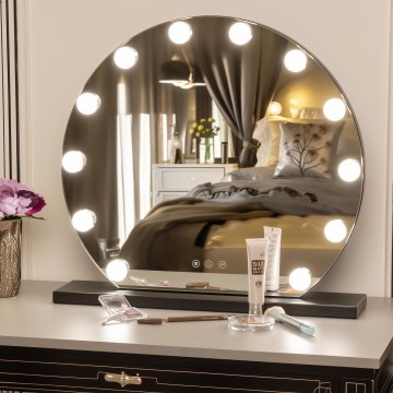 Brilagi - LED Dæmpbart make-up spejl HOLLYWOOD LED/12W/230V 3000/4000/6500K