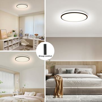 Brilagi - LED loftlampe dæmpbar SMART LED/36W/230V 3000-6000K diameter 45 cm Wi-Fi Tuya + fjernbetjening